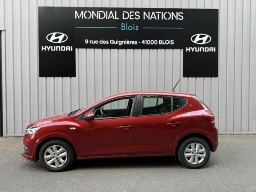 41000 : Hyundai Blois - Mondial des Nations - DACIA Sandero - Sandero - Rouge Fusion métallisé - Traction - Essence