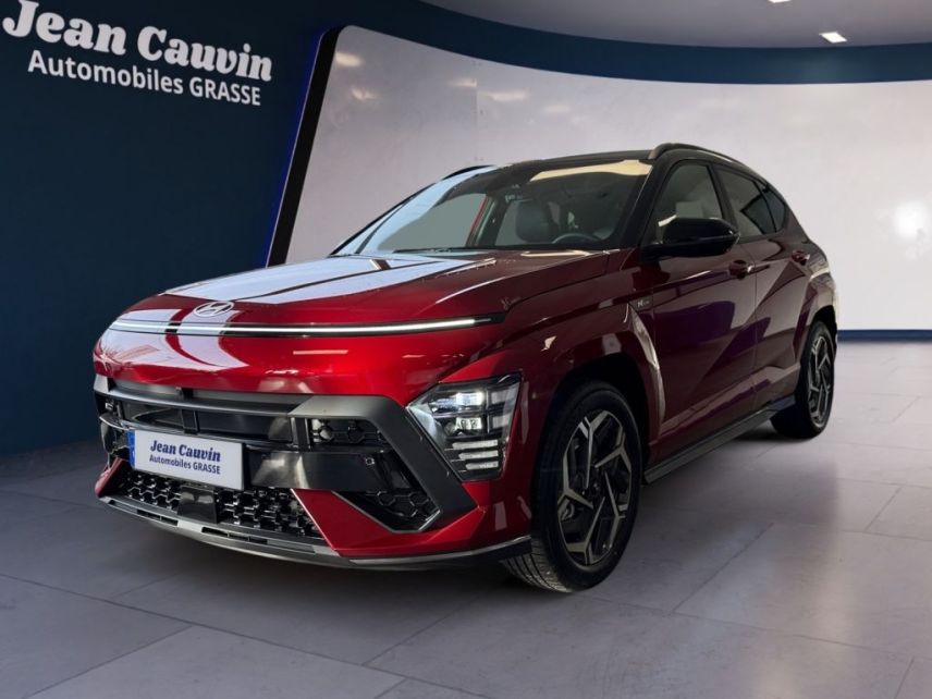 06130 : Hyundai Grasse - Garage Jean Cauvin - HYUNDAI KONA N Line Executive - KONA II - Rouge - Automate sequentiel - Essence / Courant électrique