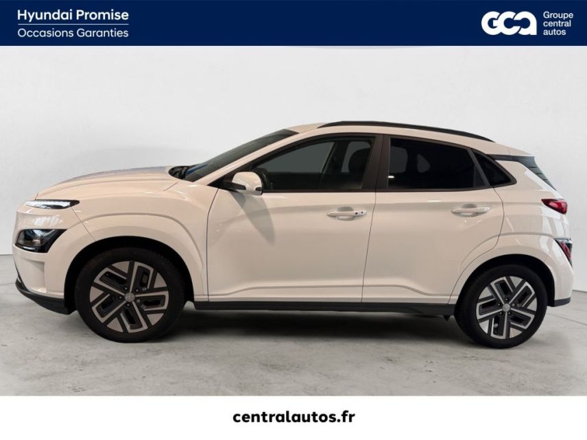 38300 : Hyundai Bourgoin-Jallieu - CENTRAL MOTOR LYON - HYUNDAI KONA ELECTRIC Intuitive - KONA ELECTRIQUE - Blanc - Automate à fonct. Continu - Courant électrique