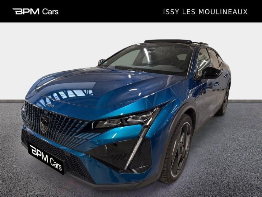 92130 : Hyundai ISSY-LES-MOULINEAUX - BPM Cars - PEUGEOT 408 - 408 - Bleu - Traction - Hybride rechargeable : Essence/Electrique