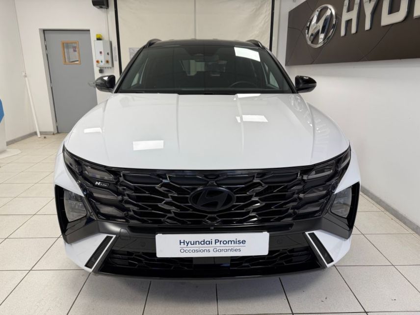 08000 : Hyundai Charleville-Mézières - SVTA - HYUNDAI TUCSON N Line Creative - TUCSON IV - Blanc - Boîte automatique - Essence / Courant électrique