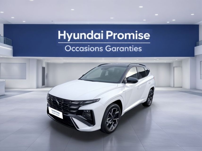 08000 : Hyundai Charleville-Mézières - SVTA - HYUNDAI TUCSON N Line Creative - TUCSON IV - Blanc - Boîte automatique - Essence / Courant électrique