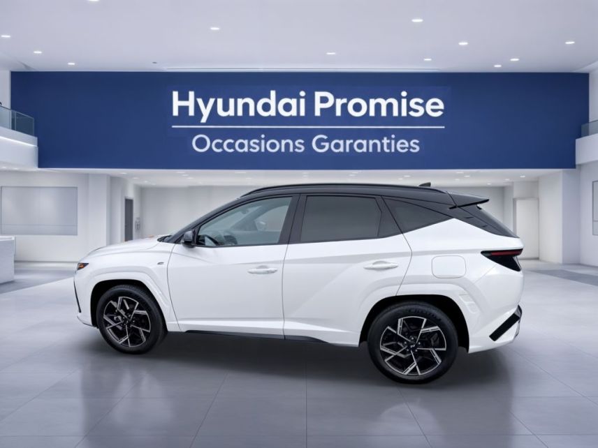 08000 : Hyundai Charleville-Mézières - SVTA - HYUNDAI TUCSON N Line Creative - TUCSON IV - Blanc - Boîte automatique - Essence / Courant électrique