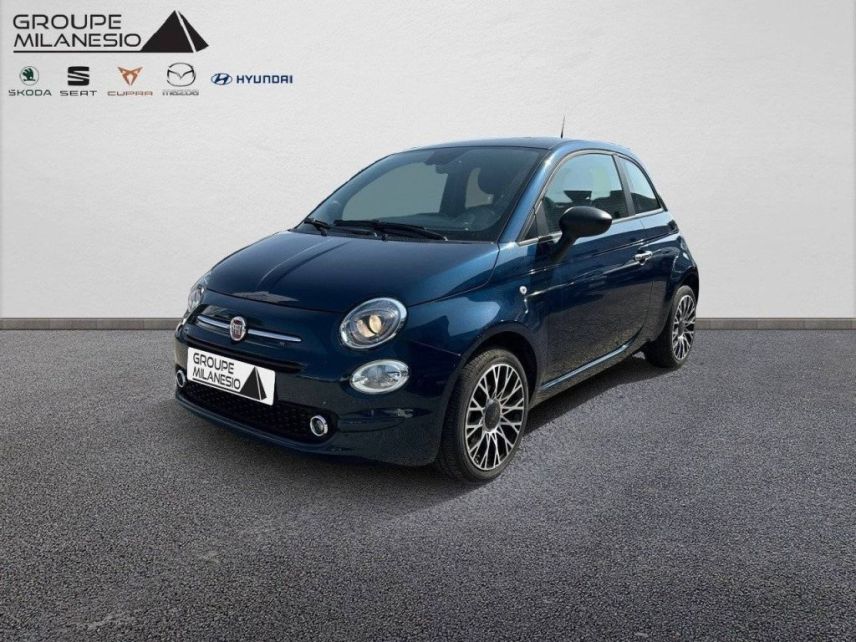 13730 : Hyundai Marignane - Cap Milanesio - FIAT 500  - 500 (09/2022) - Bleu - Boîte manuelle - Essence sans plomb