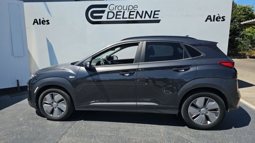 30100 : Hyundai Alès - Auto Hall - HYUNDAI KONA ELECTRIC Executive - KONA ELECTRIQUE - Gris - Automate à fonct. Continu - Courant électrique