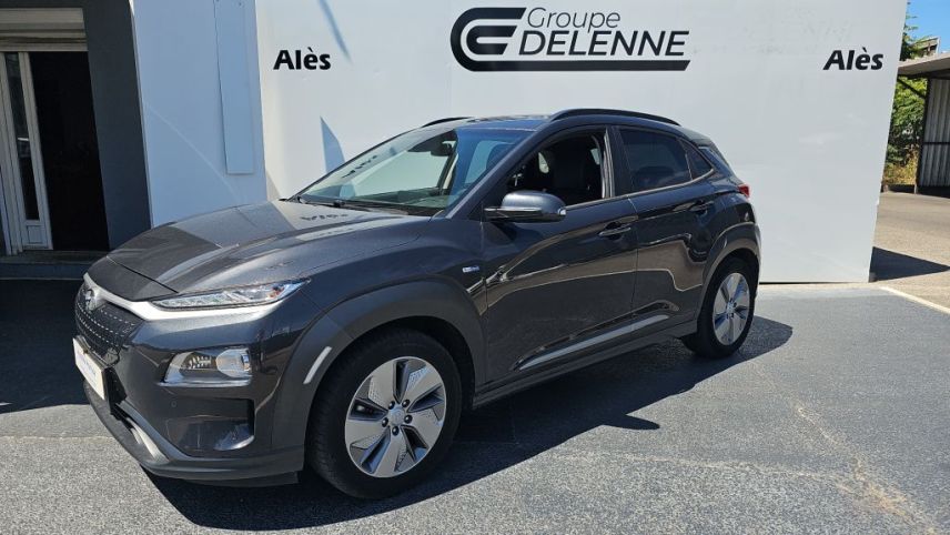 30100 : Hyundai Alès - Auto Hall - HYUNDAI KONA ELECTRIC Executive - KONA ELECTRIQUE - Gris - Automate à fonct. Continu - Courant électrique