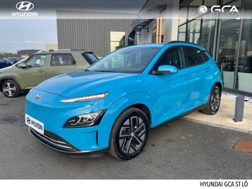 50000 : Hyundai Saint-Lô - GCA - HYUNDAI Kona - Kona - Surfy Blue Métal - Traction - Electrique