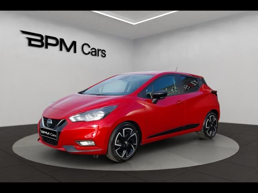 18230 : Hyundai Bourges - BPM Cars - NISSAN Micra - Micra - Rouge Volcano - Traction - Essence