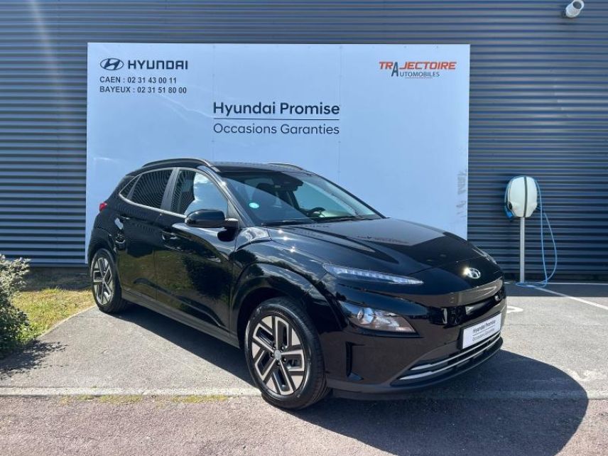 14100 : Hyundai Lisieux - Trajectoire Automobiles - HYUNDAI Kona - Kona - Phantom Black Métal - Traction - Electrique