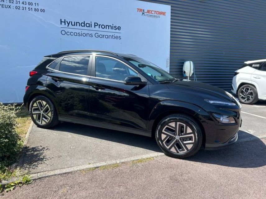 14100 : Hyundai Lisieux - Trajectoire Automobiles - HYUNDAI Kona - Kona - Phantom Black Métal - Traction - Electrique