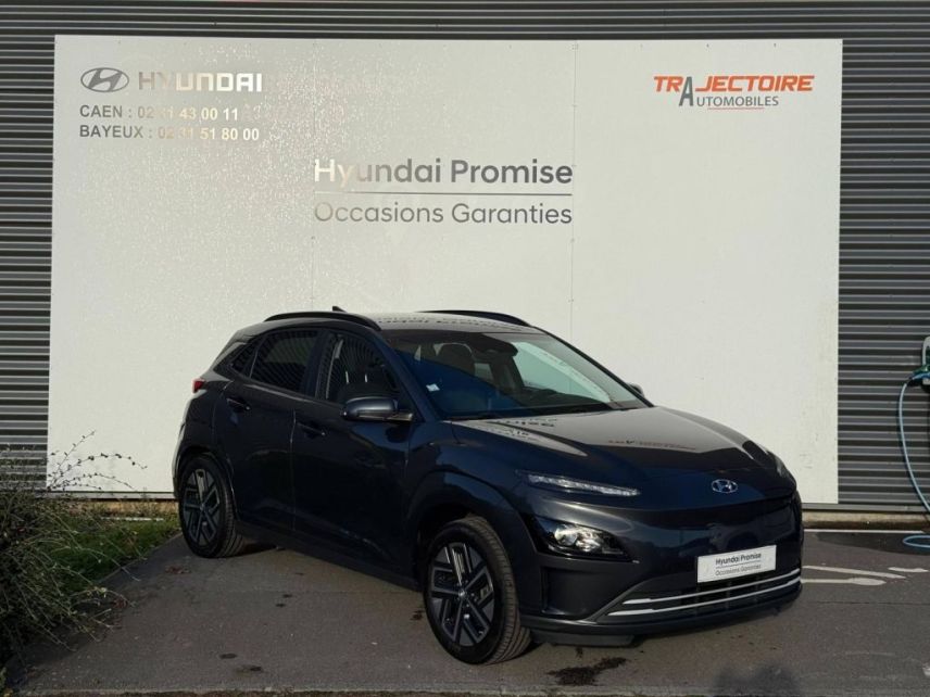 14100 : Hyundai Lisieux - Trajectoire Automobiles - HYUNDAI Kona - Kona - Dark Knight Métal - Traction - Electrique