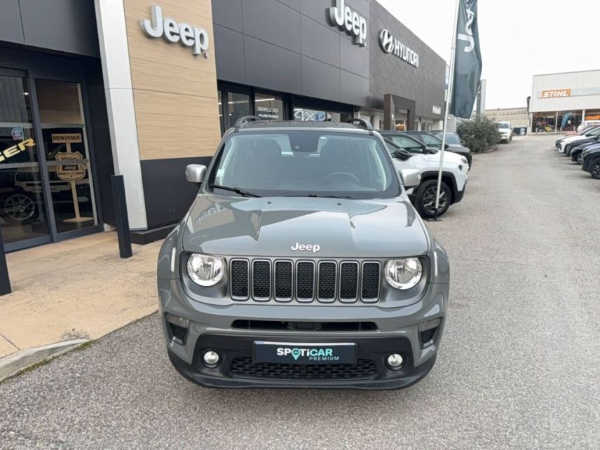 04100 : Hyundai Manosque - Pedinielli - JEEP RENEGADE Limited - RENEGADE - Gris - Boîte automatisée - Essence sans plomb