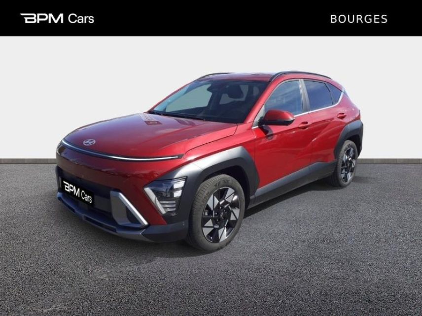 18230 : Hyundai Bourges - BPM Cars - HYUNDAI Kona - Kona - Ultimate Red métallisé - Traction - Hybride : Essence/Electrique