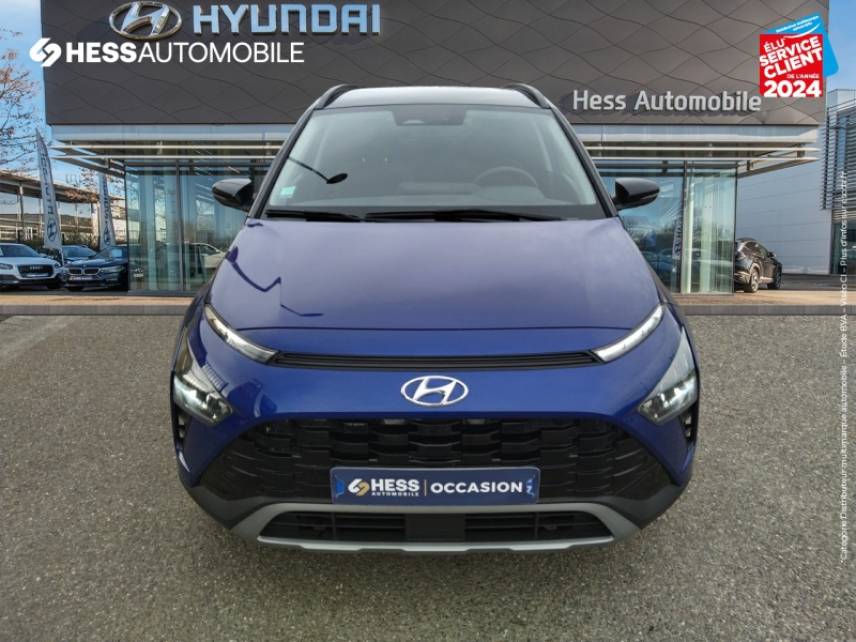 67800 : Hyundai Strasbourg - HESS Automobile - HYUNDAI Bayon - Bayon - Intense Blue Métal/Toit/rétros Black - Traction - Essence/Micro-Hybride
