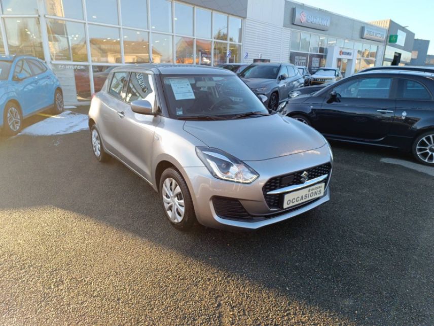 28500 : Hyundai Dreux Motors - SUZUKI Swift - Swift - Premium Silver métallisé - Traction - Essence/Micro-Hybride