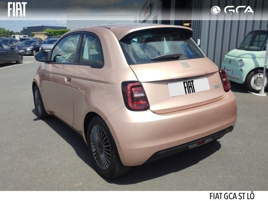 50000 : Hyundai Saint-Lô - GCA - FIAT 500 - 500 - Rose Gold métal - Traction - Electrique