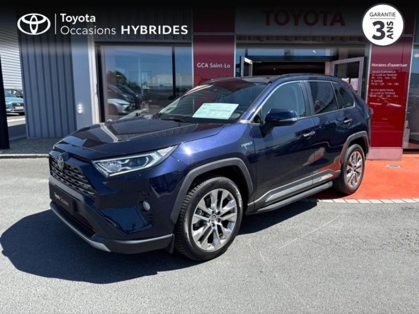 50000 : Hyundai Saint-Lô - GCA - TOYOTA RAV4 - RAV4 - Bleu de prusse - Transmission intégrale - Hybride : Essence/Electrique