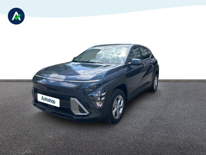 75013 : Hyundai Paris 13 - BPM Cars - HYUNDAI Kona - Kona - Denim Blue perlé métallisé - Traction - Hybride : Essence/Electrique