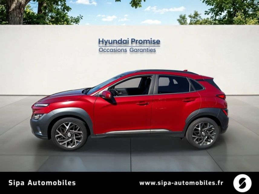 33260 : Hyundai Arcachon - Sipa Automobiles - HYUNDAI KONA HYBRID Executive - KONA - Rouge - Automate sequentiel - Essence / Courant électrique