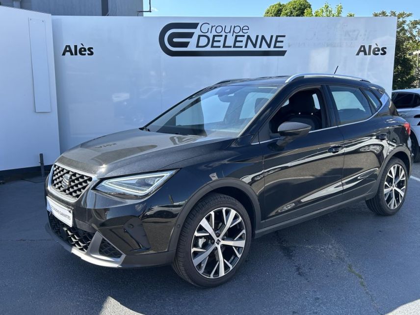 30100 : Hyundai Alès - Auto Hall - SEAT ARONA Xperience - ARONA - Noir - Automate sequentiel - Essence sans plomb