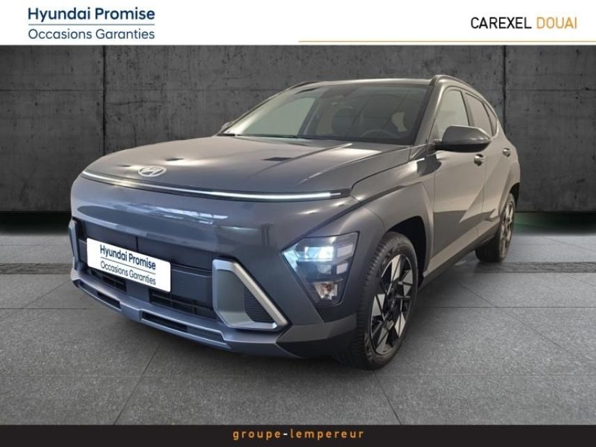 59187 : Hyundai Douai - Groupe Lempereur - HYUNDAI Kona - Kona - Ecotronic Gray perlé métallisé - Traction - Hybride : Essence/Electrique