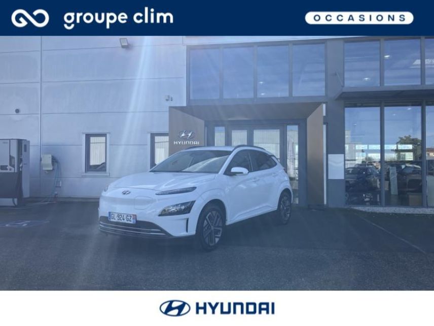 65000 : Hyundai Tarbes i-AUTO - HYUNDAI Kona - Kona - Serenity White Métal - Traction - Electrique