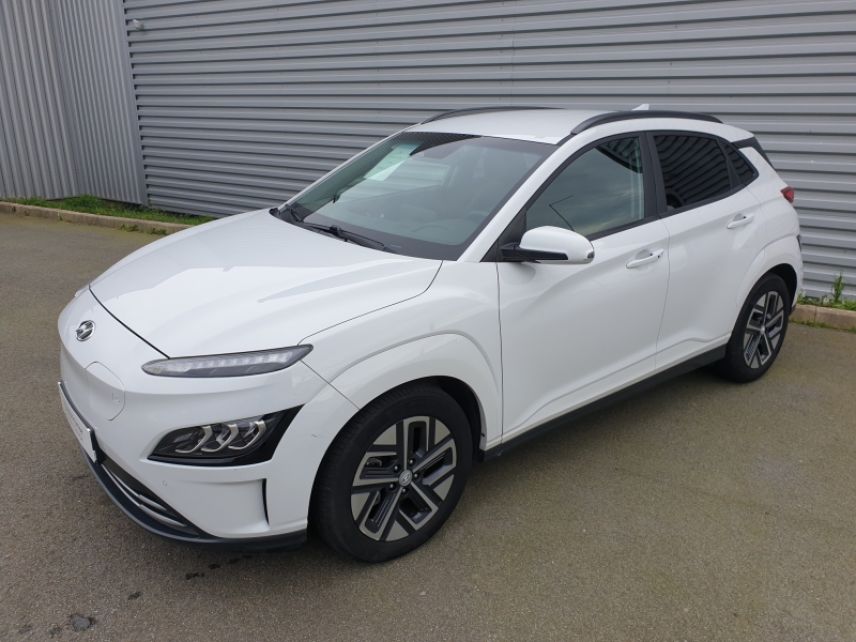 29200 : Hyundai Brest - Iroise Automobiles - HYUNDAI Kona - Kona - Chalk White Métal - Traction - Electrique