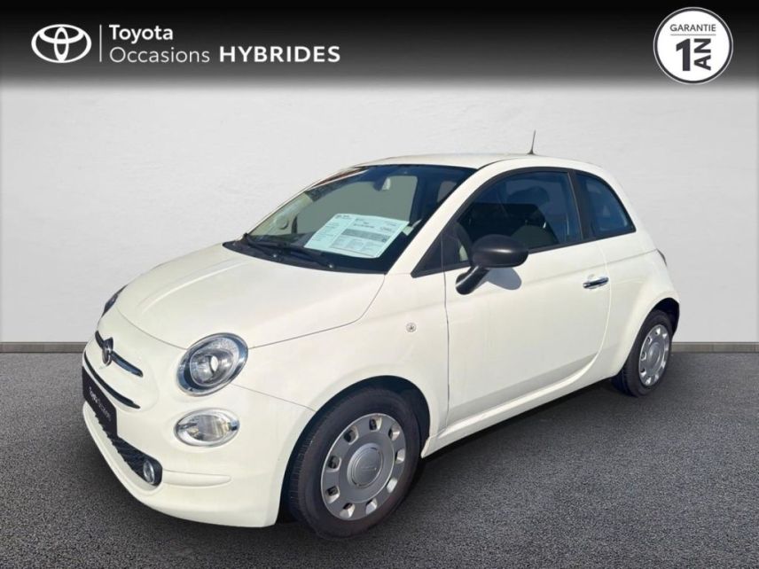 50000 : Hyundai Saint-Lô - GCA - FIAT 500 - 500 - Blanc - Traction - Essence/Micro-Hybride