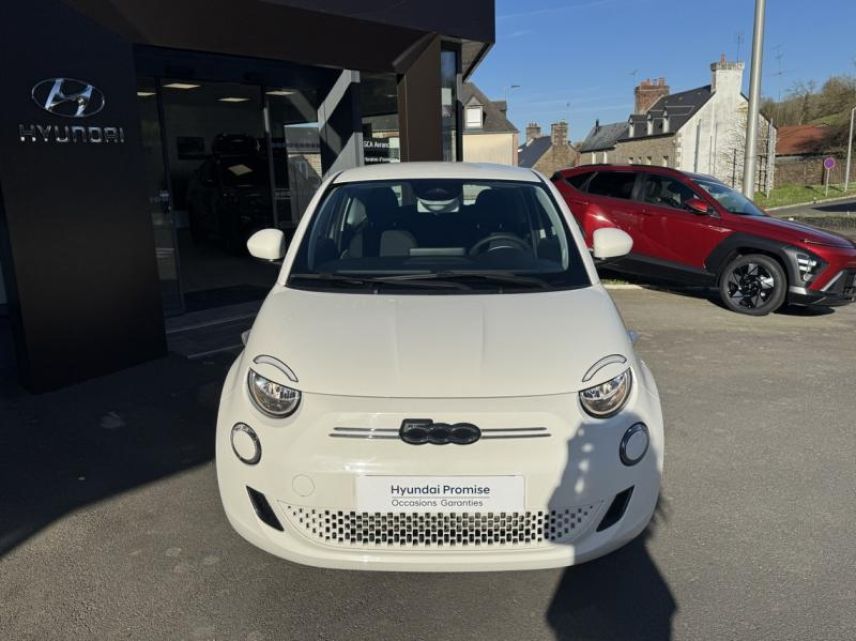 50300 : Hyundai Avranches - GCA - FIAT 500 - 500 - Blanc - Traction - Electrique