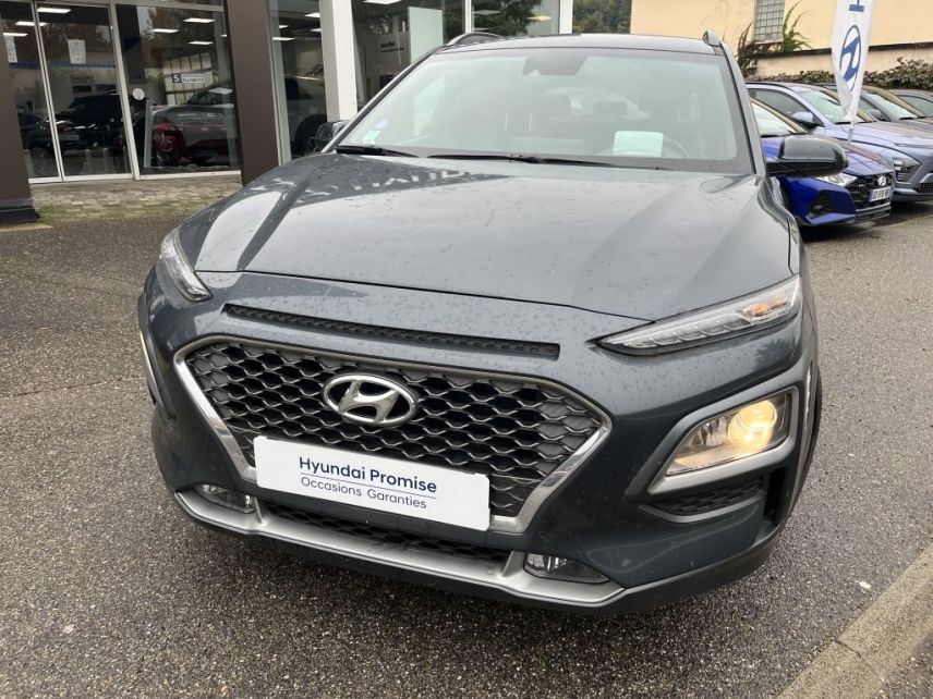 38200 : Hyundai Vienne - Groupe Central Autos - HYUNDAI KONA HYBRID Edition #1 - KONA - Gris - Automate sequentiel - Essence / Courant électrique