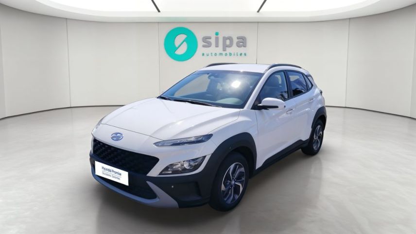 33140 : Hyundai Bordeaux Sud Villenave d'Ornon - Sipa Automobiles - HYUNDAI KONA HYBRID Intuitive - KONA - ATLAS WHITE - Automate sequentiel - Essence / Courant électrique