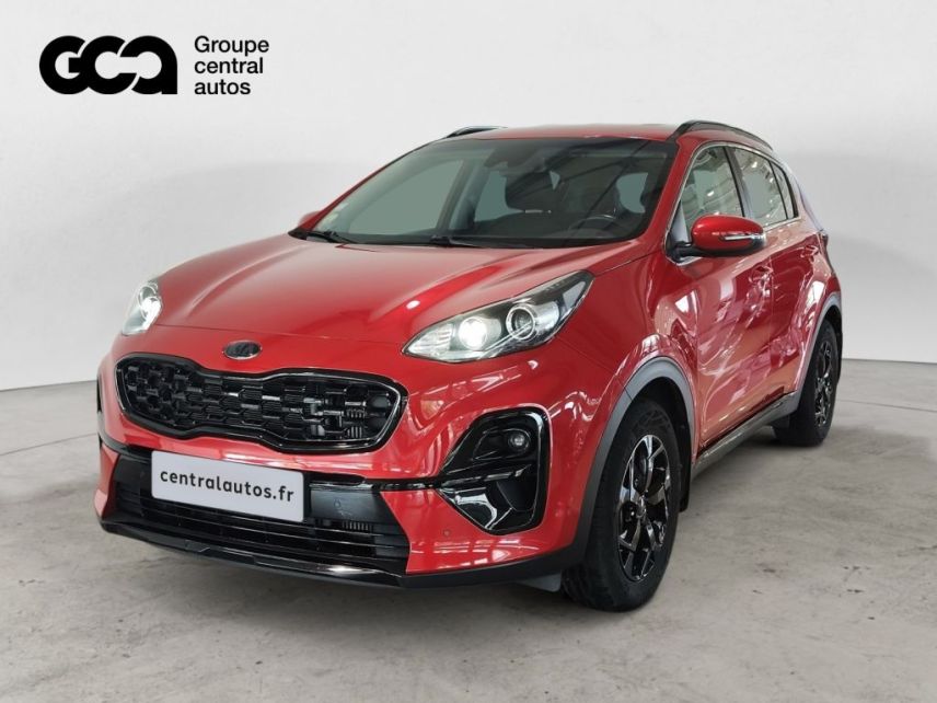 38300 : Hyundai Bourgoin-Jallieu - CENTRAL MOTOR LYON - KIA SPORTAGE Black Edition - SPORTAGE IV - Rouge - Automate sequentiel - Diesel