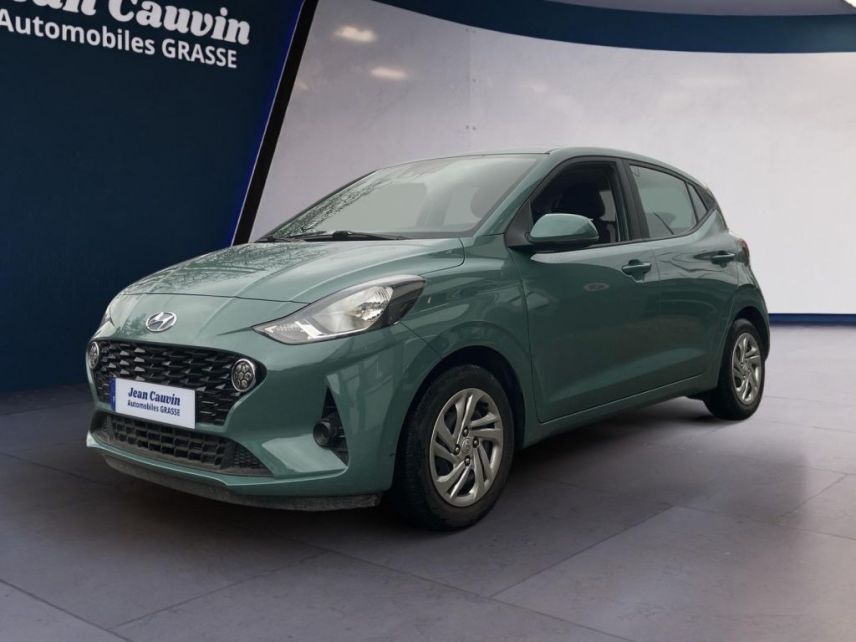 06130 : Hyundai Grasse - Garage Jean Cauvin - HYUNDAI i10 Intuitive - i10 III - Vert - Boîte manuelle - Essence sans plomb
