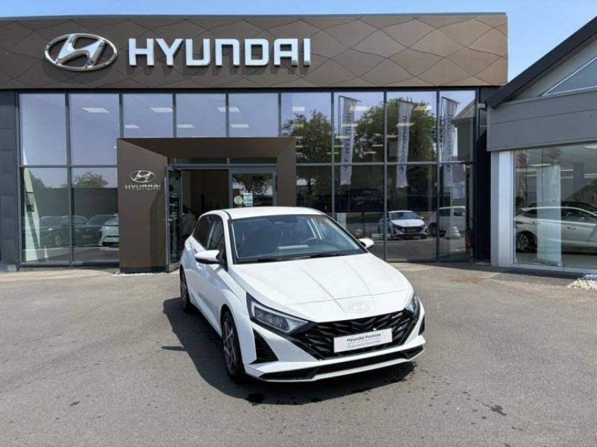 14100 : Hyundai Lisieux - Trajectoire Automobiles - HYUNDAI i20 - i20 - Atlas White - Traction - Essence