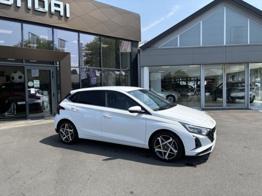 14100 : Hyundai Lisieux - Trajectoire Automobiles - HYUNDAI i20 - i20 - Atlas White - Traction - Essence