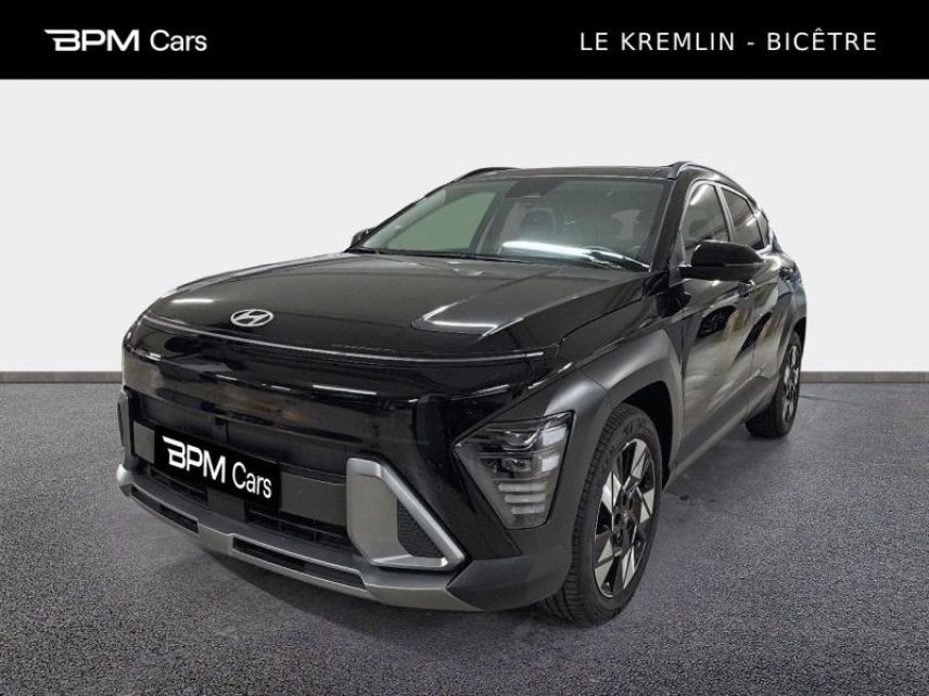 94270 : Hyundai Kremlin-Bicêtre - BPM Cars - HYUNDAI Kona - Kona - Abyss Black perlé métallisé - Traction - Hybride : Essence/Electrique