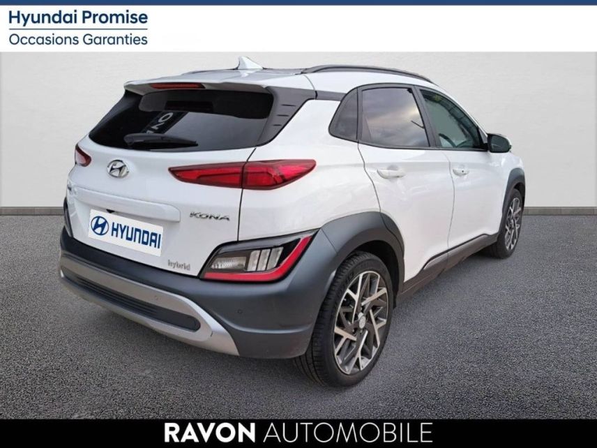 42100 : Hyundai Saint-Etienne - Ravon Automobile - HYUNDAI KONA HYBRID Creative - KONA - Blanc - Automate sequentiel - Essence / Courant électrique