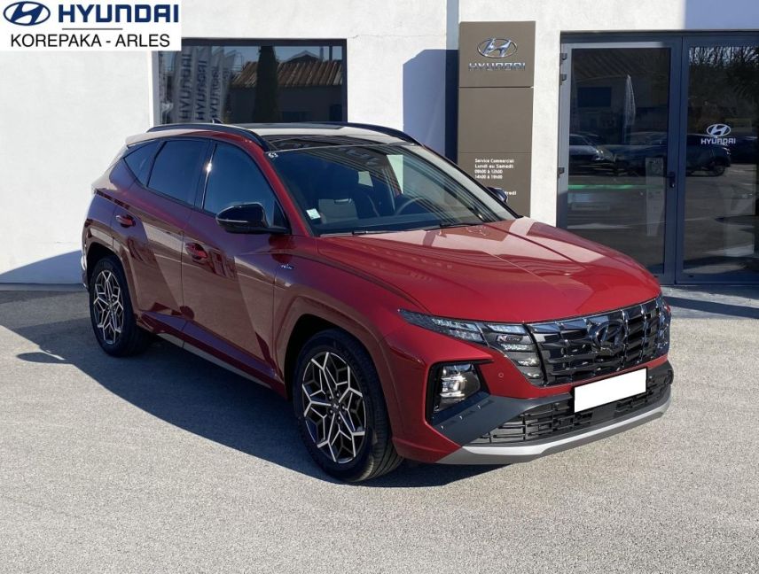 13200 : HYUNDAI Arles - Lexa Automobile - HYUNDAI TUCSON N Line Executive - TUCSON IV - Rouge - Boîte automatique - Essence / Courant électrique