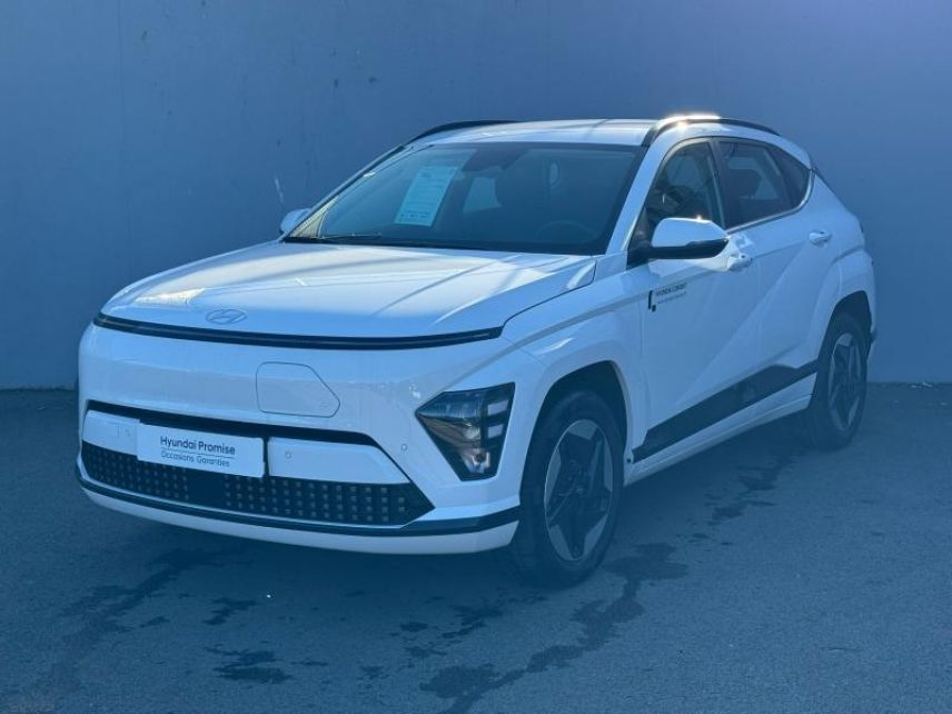 56600 : Hyundai Lorient - Auto Océane - HYUNDAI Kona - Kona - Serenity White Métal - Traction - Electrique