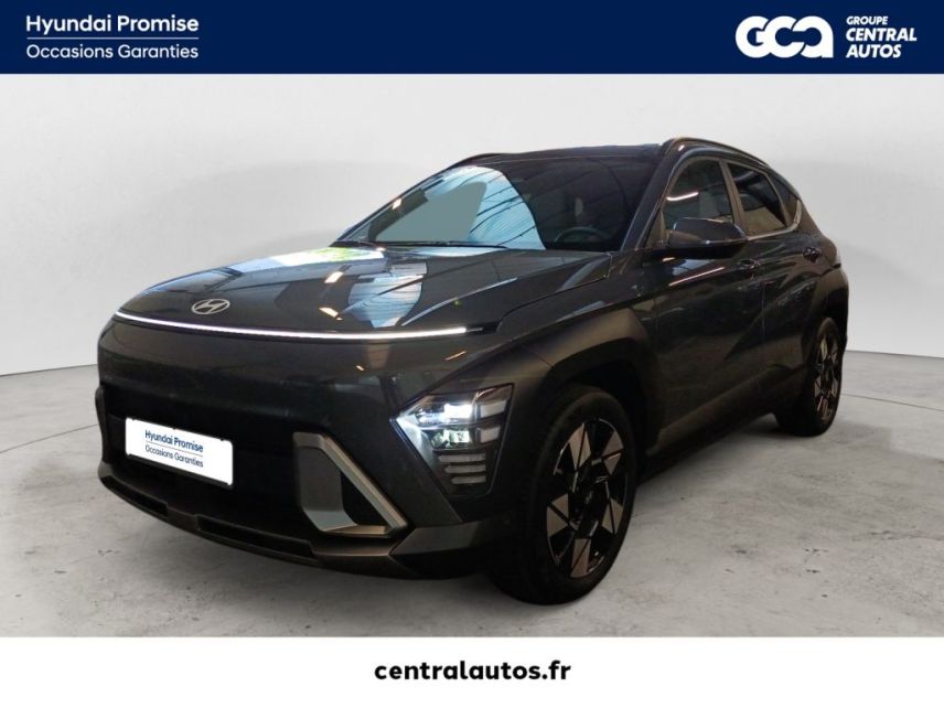 69300 : Hyundai Lyon Nord - Groupe Central Autos - HYUNDAI KONA Executive - KONA II - Gris - Automate sequentiel - Essence / Courant électrique