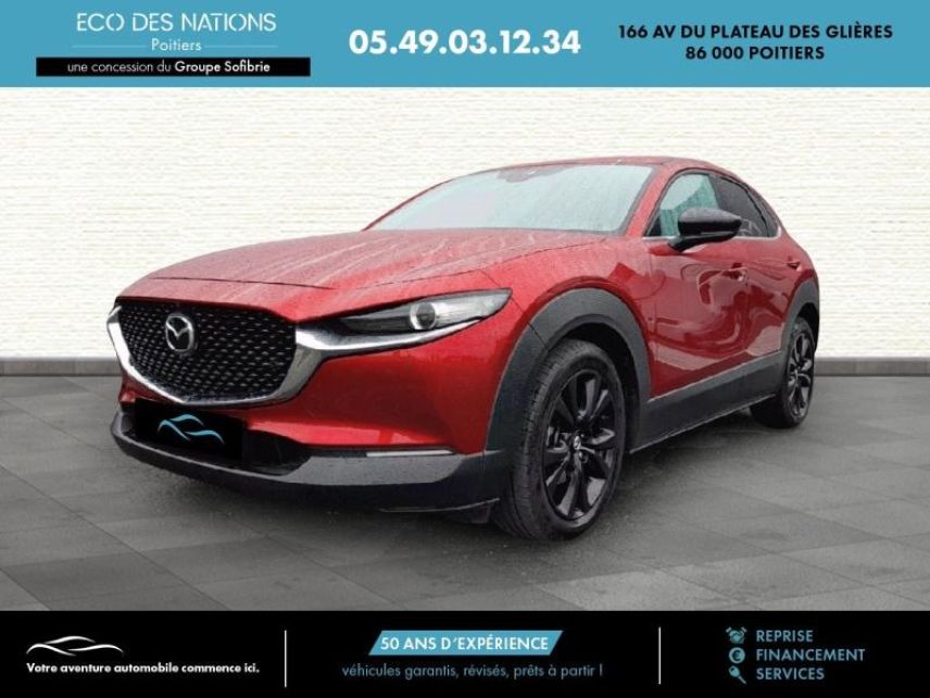 86000 : Hyundai Poitiers - Eco des Nations - MAZDA CX-30 - CX-30 - Rouge - Traction - Essence/Micro-Hybride