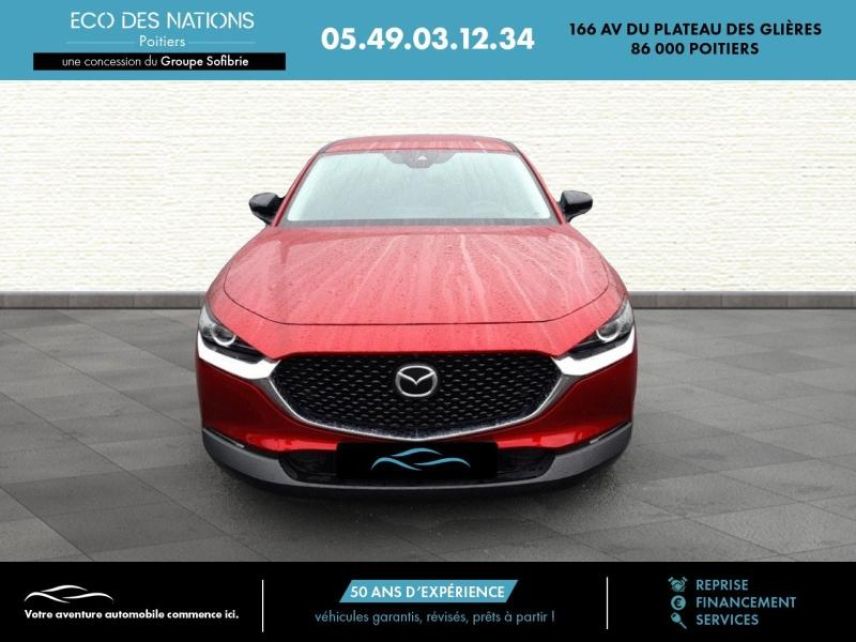 86000 : Hyundai Poitiers - Eco des Nations - MAZDA CX-30 - CX-30 - Rouge - Traction - Essence/Micro-Hybride