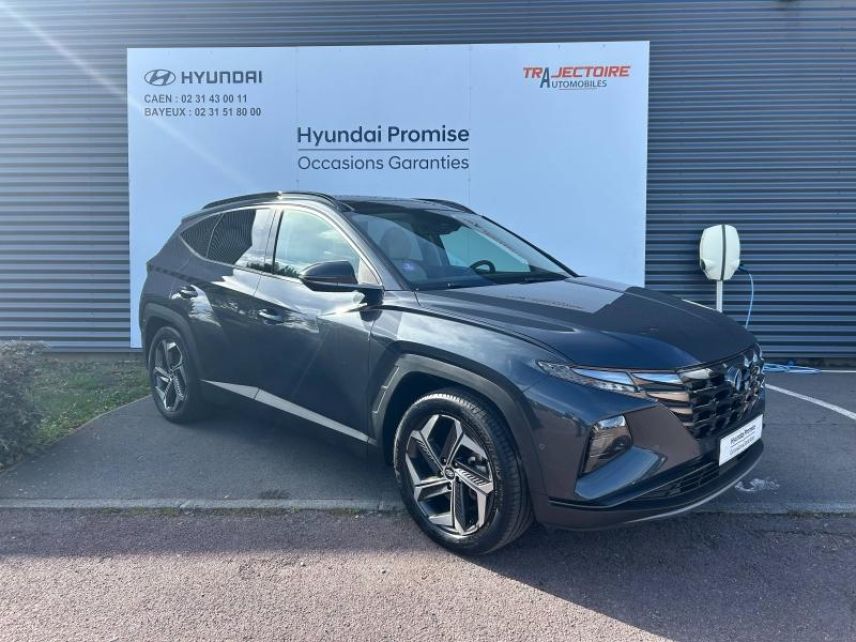 14100 : Hyundai Lisieux - Trajectoire Automobiles - HYUNDAI Tucson - Tucson - Teal Blue Métal - Traction - Hybride : Essence/Electrique