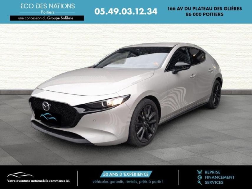86000 : Hyundai Poitiers - Eco des Nations - MAZDA Mazda 3 - Mazda 3 - Platinum Quartz Métallisé - Traction - Essence/Micro-Hybride