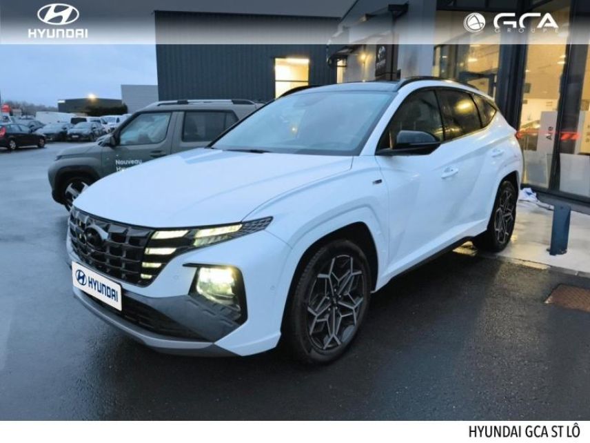 50000 : Hyundai Saint-Lô - GCA - HYUNDAI Tucson - Tucson - Atlas White - Traction - Hybride : Essence/Electrique