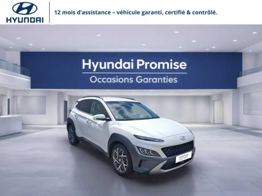 56000 : Hyundai Vannes - Park Lann Automobiles - HYUNDAI Kona - Kona - Atlas White - Traction - Hybride : Essence/Electrique
