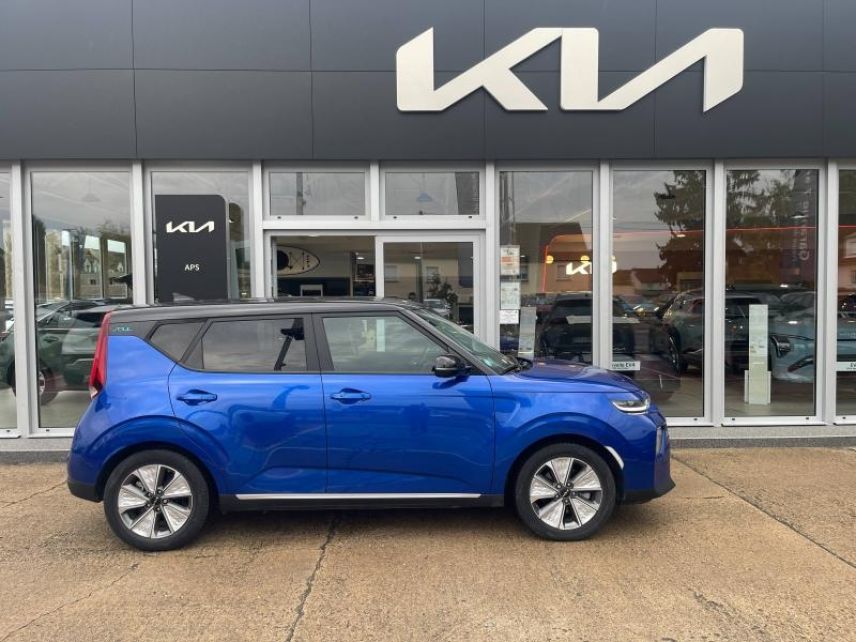 89100 : Hyundai Sens - APS - KIA e-Soul - e-Soul - Bleu Neptune métal+Toit Noir Abyssinie - Traction - Electrique