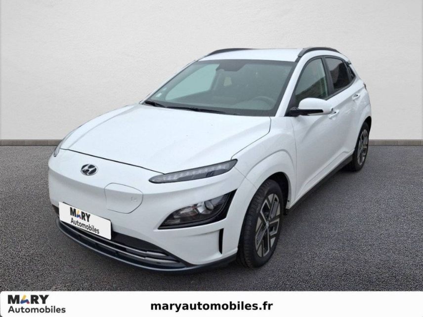 76000 : Hyundai Rouen - JFC by Mary Automobiles - HYUNDAI KONA ELECTRIC Intuitive - KONA ELECTRIQUE - BLANC - Automate à fonct. Continu - Courant électrique