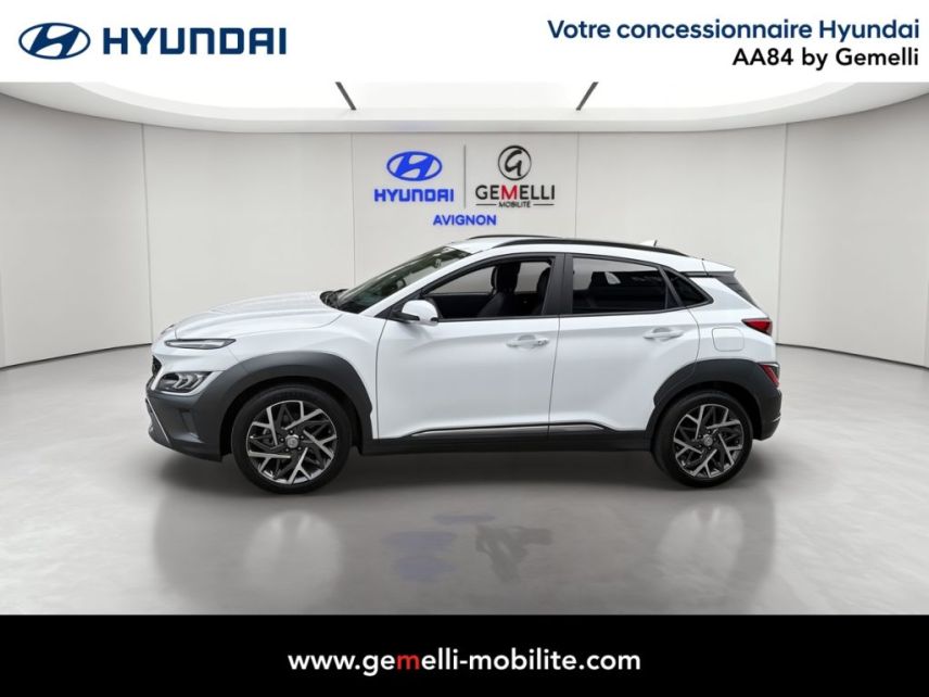 84130 : Hyundai Avignon - Actions Automobiles 84 - HYUNDAI KONA HYBRID Executive - KONA - Blanc - Automate sequentiel - Essence / Courant électrique