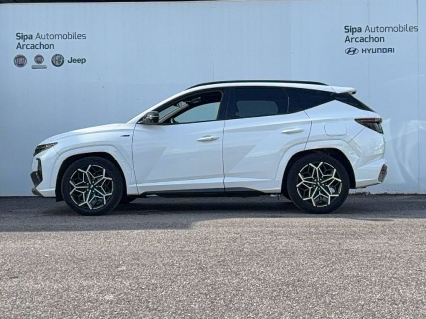 33260 : Hyundai Arcachon - Sipa Automobiles - HYUNDAI TUCSON N Line Executive - TUCSON IV - Blanc - Automate sequentiel - Diesel